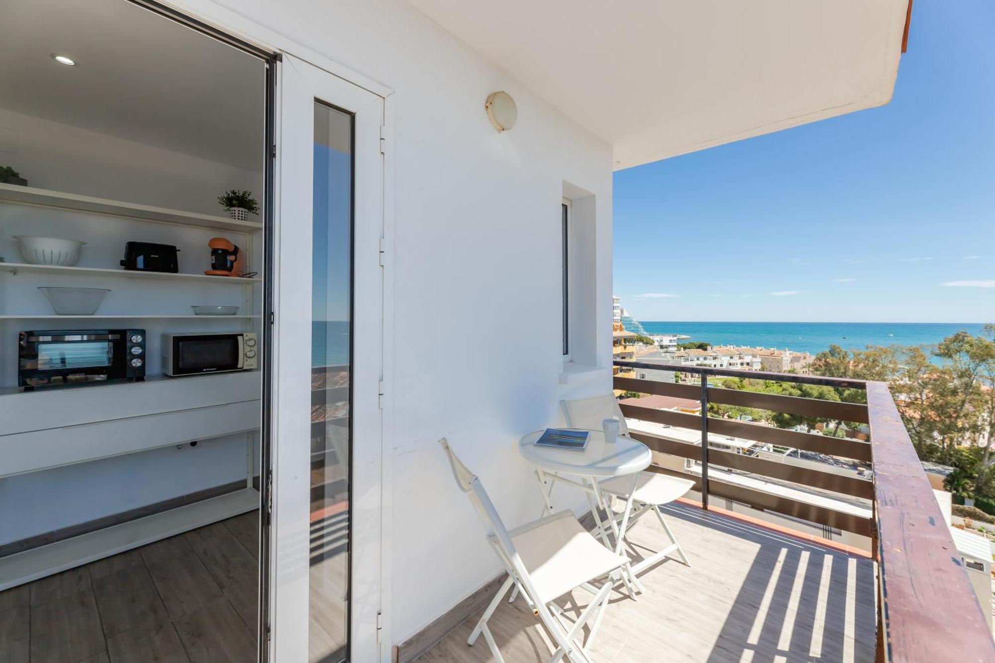 Vb Breathtaking Sea Views 1Bdr Apt Benalmádena Kültér fotó